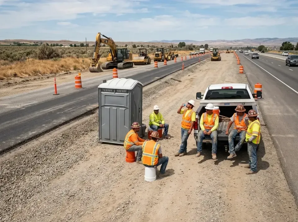 highway-road-construction-crew-007 — frequently asked questions, Porta Potty and Restroom Rentals in Verde Village, AZ